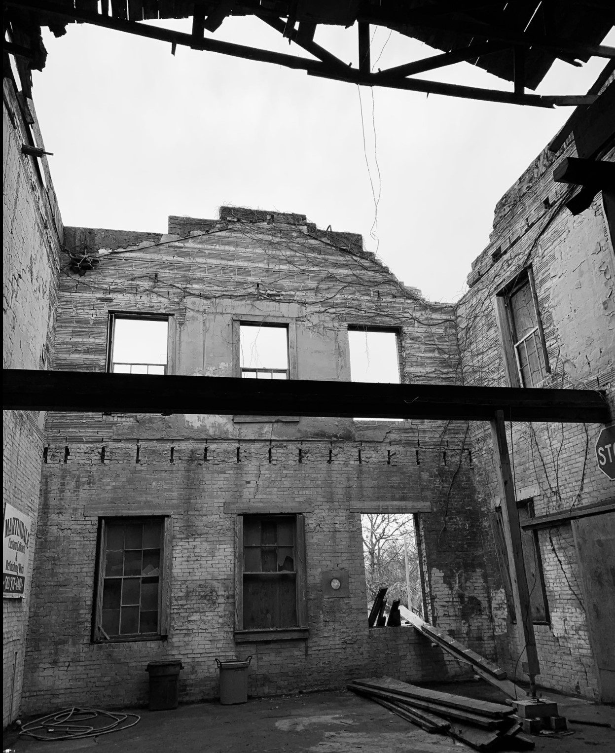 Martindale Motor Company_TX_BW_Original Building