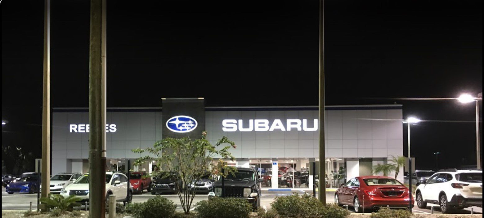Reeves Subaru Tampa_night outside