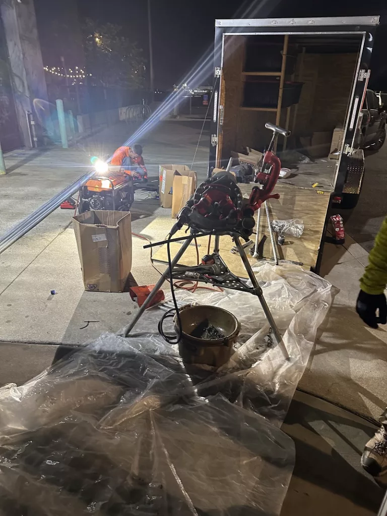 Sparkman Wharf Night Job (2)